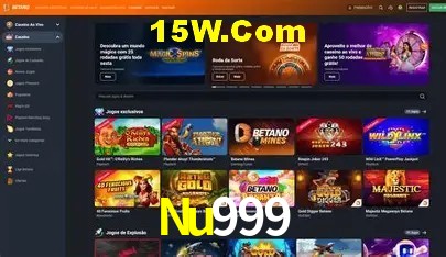 Jackpots e promoções na Nu999
